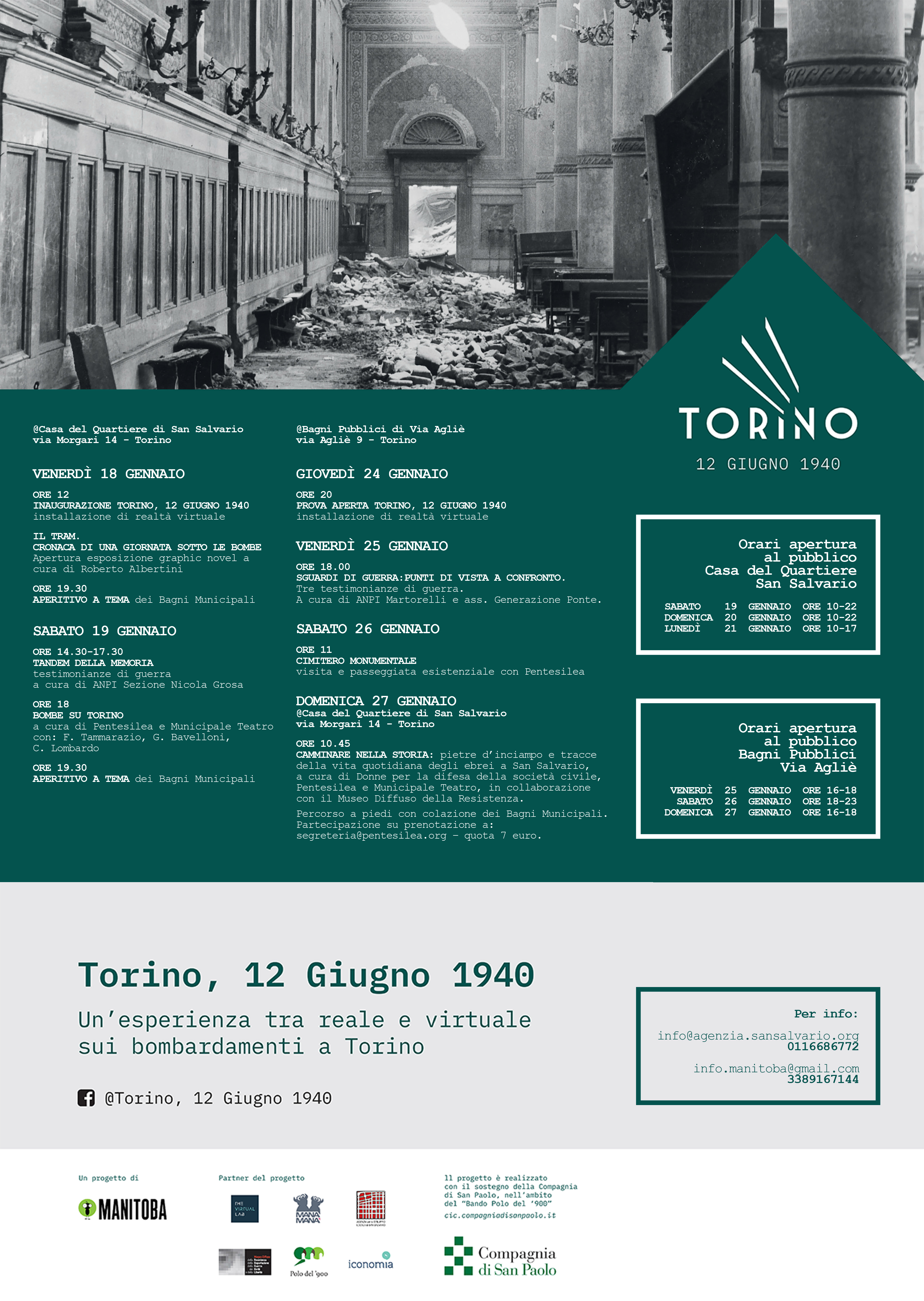 Bombe su Torino