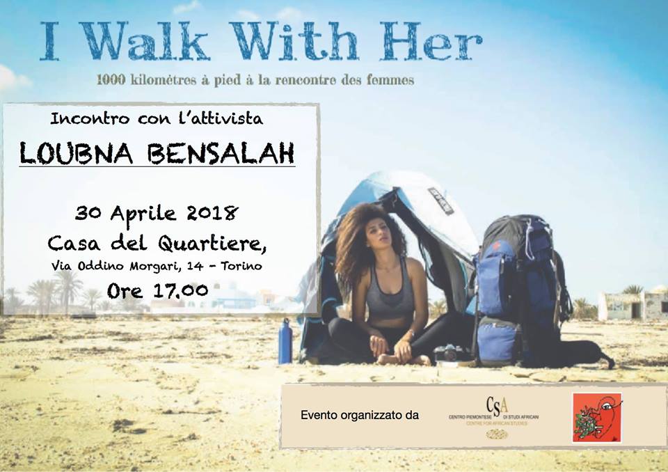 I walk with her.1000 kilomètres à pied à la rencontre des femmes