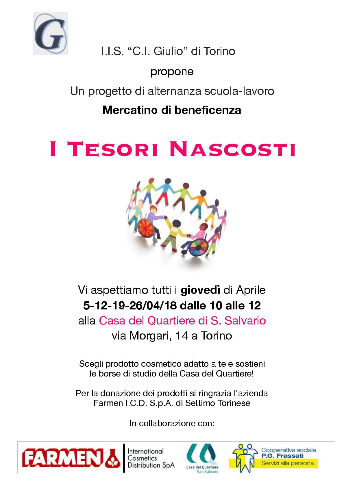 Mercatino di beneficenza "I Tesori Nascosti!