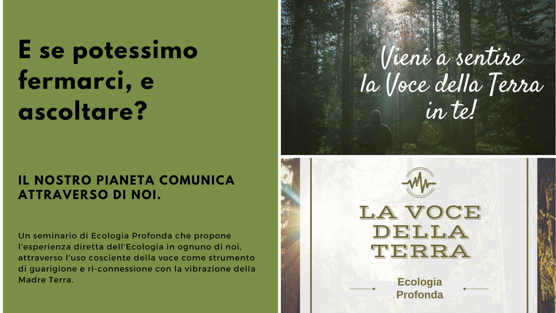 La Voce della Terra - Seminario di Ecologia Profonda