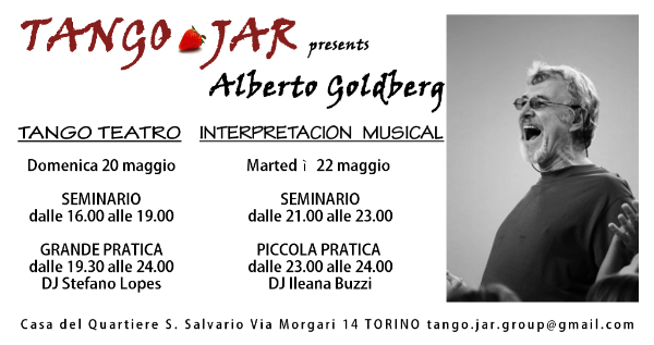 Seminario di Tango Teatro con Alberto Goldberg