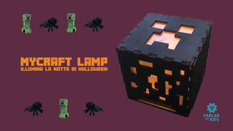 MyCraft Lamp: illumina la notte di Halloween!