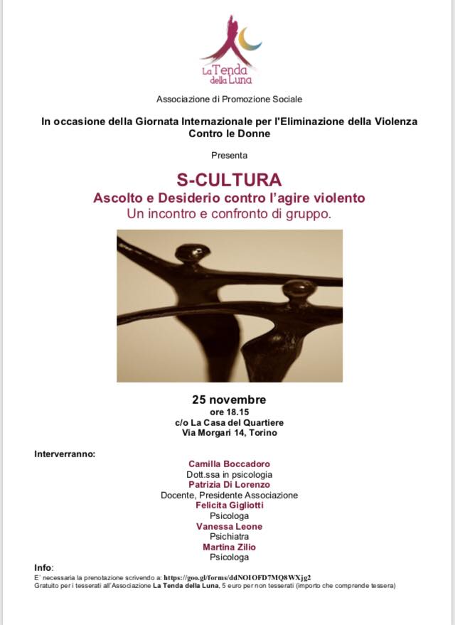 Ascolto e Desiderio contro l’agire violento
