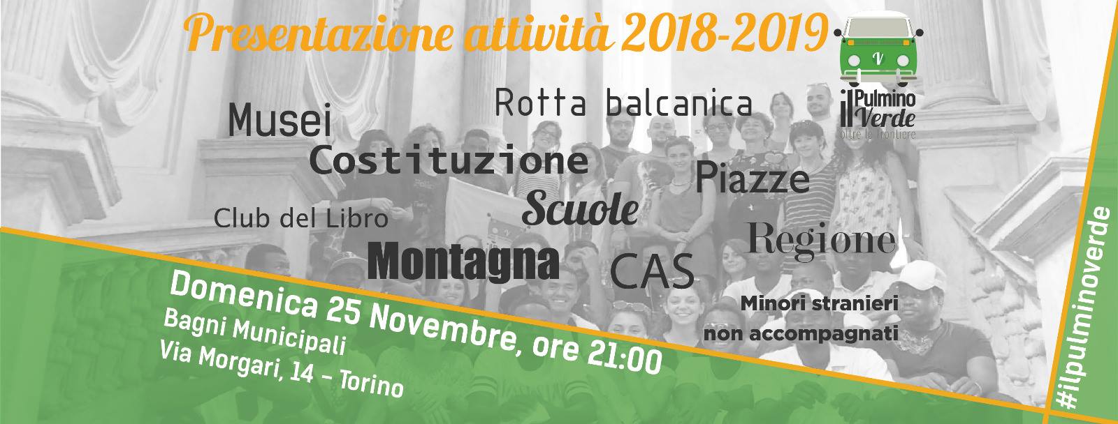 Presentazione attività 2018-2019 del Pulmino Verde