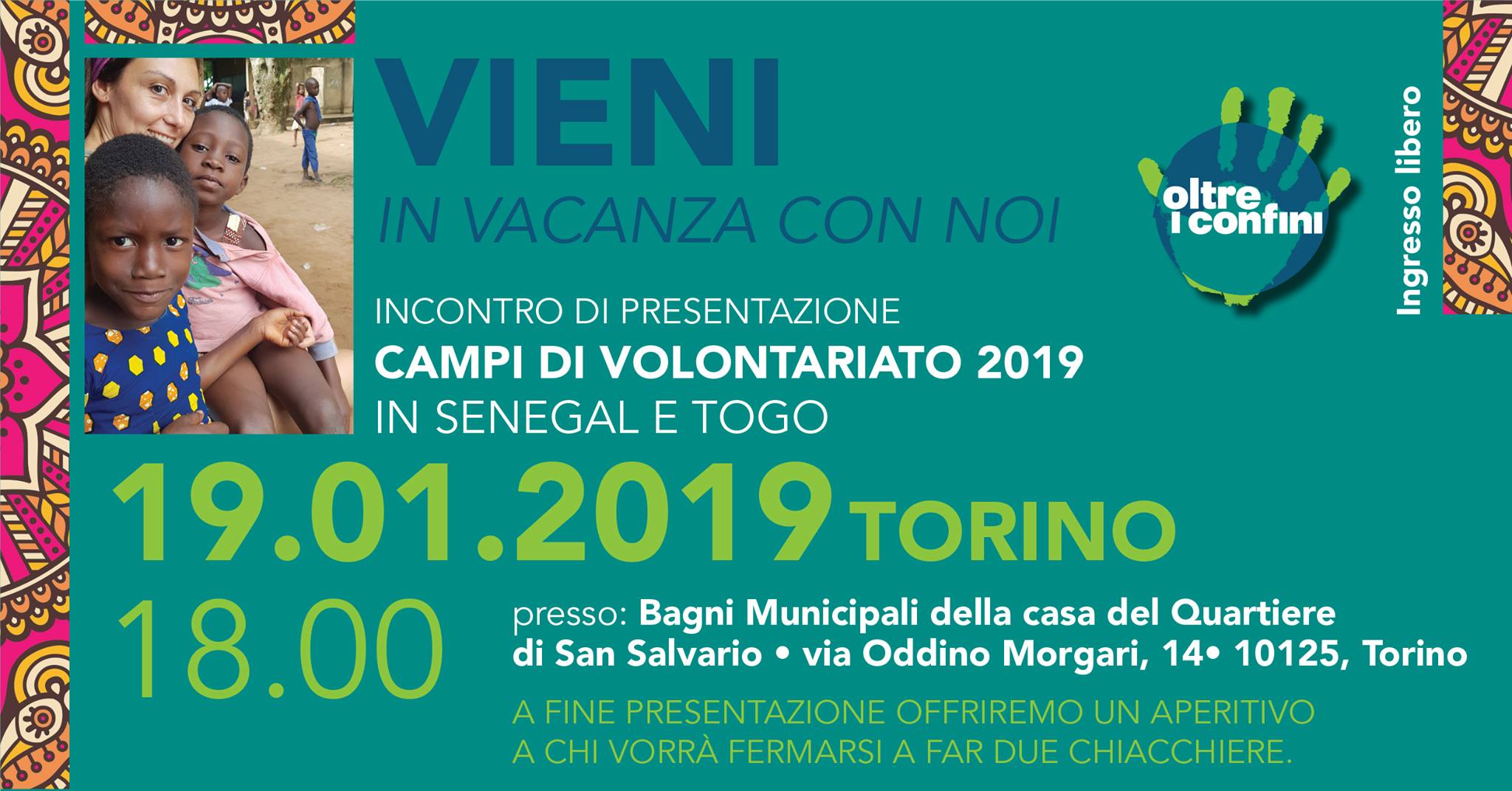 Presentazione dei Campi di Volontariato 2019