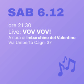 SAB 6/12 VOV VOV! Imbarchino del Valentino